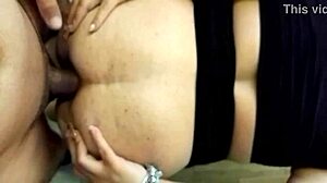 They casually split her ass open in this intense anal session. She takes it deep without holding back.