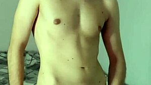 Amateur Webcam Masturbation Session In Bedroom With Huge Orgasm And Cum Face Close-Up