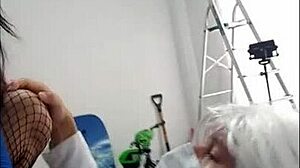 sex in doctors office between dirty hospital professionals