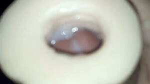 Oh man, check out this guy stroking his long monster cock with toys for intense pleasure!