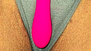 gray panties on this latina milf with her sexy tight wet pussy dripping cum