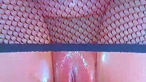 puffy pink pussys fishnets bbc hardcore