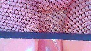 puffy pink pussys fishnets bbc hardcore