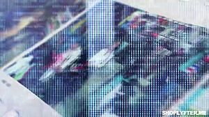 Oh man I the officer am pounding shoplifter Ameena Green's tight holes hard until I cum and paint her face with my load.