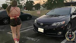 Taylor blake blows rome major cock in car