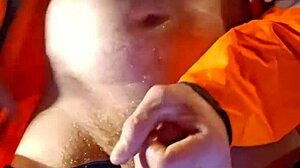 why is daddy wanking in his truck like that?