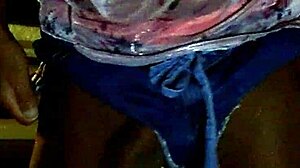 Hotpants and shiny pantyhose