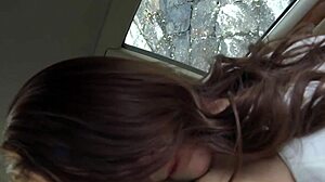 secret video shows japanese mature milf with huge natural tits getting sensual massage in car