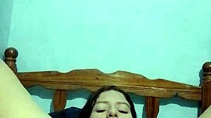 Would You Dare To Help Me Masturbate With Natural Tits In Homemade Solo Session As Young Latina Amateur