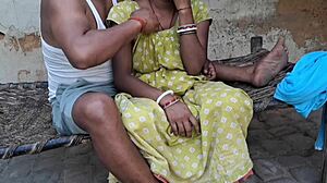 South Indian aunty engages in intense fucking