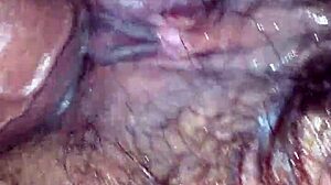 this thick hairy pussy bitch cravin dick hungrily oops enjoyin it wet and juicy