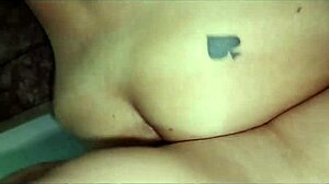 Putita cachonda stays home alone and padrino arrives to fuck her ass