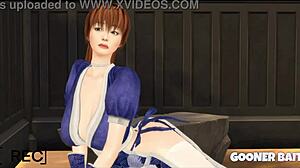 gooning challenge features famous toons and videogame characters in hentai compilation with milf lady moaning