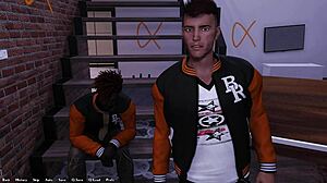 Hey, in Being a Dik episode 47, I sneak out of the preps party with the busty redhead Sage.