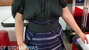 Guatemalan Brunette Amateur Gives Blowjob And Gets Fucked Hard In Hotel