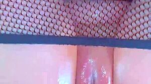 puffy pink pussys fishnets bbc hardcore