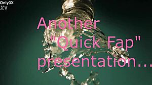 Brixley Benz gives a quick interracial blowjob and swallows that load in her casual routine.