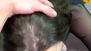 Stepdaughter Isabella De Laa gives deepthroat blowjob in hotel room POV 😏🏨