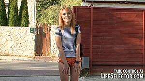 You know that hot neighbors woman always turns hardcore blowjob sessions into wild teen fun