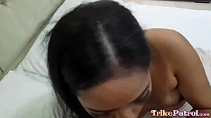 trikepatrol pinay with braces hints at craving big cock action in bent over doggystyle cumshot