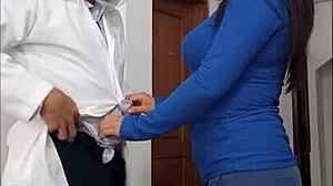 sex in doctors office between dirty hospital professionals