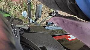 Dick Flash Outdoor Masturbation With Distant Ladies Watching