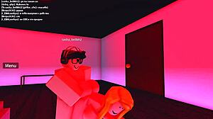 Intriguing sex scenes unfold in Roblox with contrasting virtual actions and suggestive digital encounters in group settings