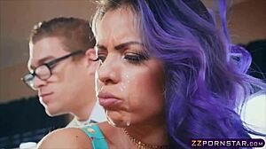 hey, this sex addict is getting some wild alternative therapy right into her tight asshole