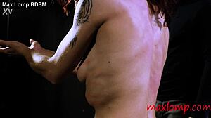 Skinny Submissive Milf With Small Tits Endures Merciless Palm Whipping In Kinky Bdsm Scene