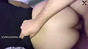 corre que nos queda poco tiempo antes que venga tu papa 😏 mi madrastra peruana me entrega el culo para creampie anal casero