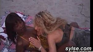 Virgin boy meets milfs outdoors in vineyard