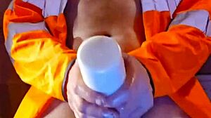 why is daddy wanking in his truck like that?