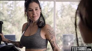 Watch Out! Nerdy Lesbian Teen 18+ Seduces and Pounds Her Milf Stepsister's Girlfriend with Intense Pussy Licking and Fingering!