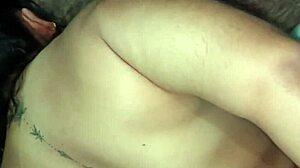 Putita cachonda stays home alone and padrino arrives to fuck her ass