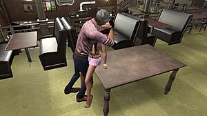 Wanita Muda Merasakan Sentuhan Kakek Tua Di Second Life Episode 8 Di Karaoke