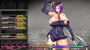In kp 8, the lustful statue path involves BIG TITS and monster cock in anime prison game.