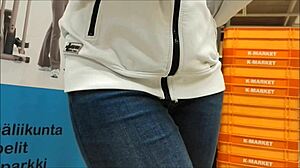 Teen Ass Captured In Tight Jeans On Hidden Cam