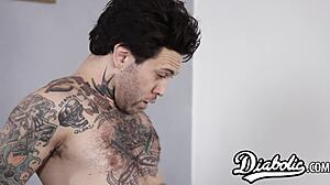 Teen Melissa Moore Gets Hairy Pussy Plowed Doggystyle then Fed Cum from Blowjob