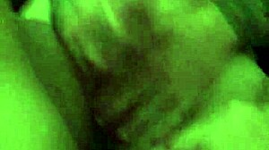 Wife's pussy rubbed while I jack off leads to creampie cleanup and sucking cum from her fresh fucked hole