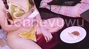 Bonneyuwu - 10 16 Leia Star Wars Eyaculacion En Su Cara!