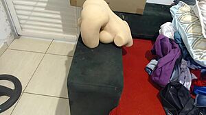 I can't resist fucking my ex's ass with sex toy 😏