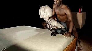 nier automate 2b sexy modeling striptease and fuck with assfucking anal undressing