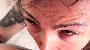 My gym personal trainer got so horny he made me deepthroat his thick monster cock until I gagged outdoors.