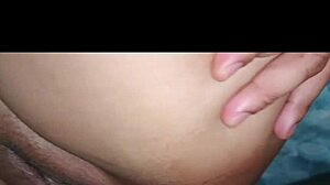 Putita cachonda stays home alone and padrino arrives to fuck her ass