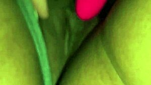 gray panties on this latina milf with her sexy tight wet pussy dripping cum