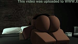 Bear girl dominating her boyfriend's monster cock with femdom moves 😈🍆