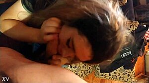 Camila Sutra Handles Huge Cock In Hardcore Blowjob Action