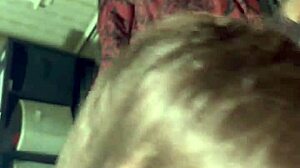 what's with this crazy white girl giving head to monster cock in shower?