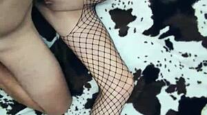 wife and muscular husband filming beautiful close up porno with pov anal action 😈💦