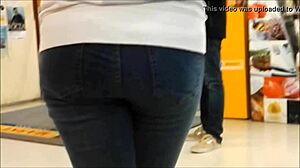 Teen Ass Captured In Tight Jeans On Hidden Cam